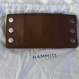 Hammitt Tan Leather Clutch